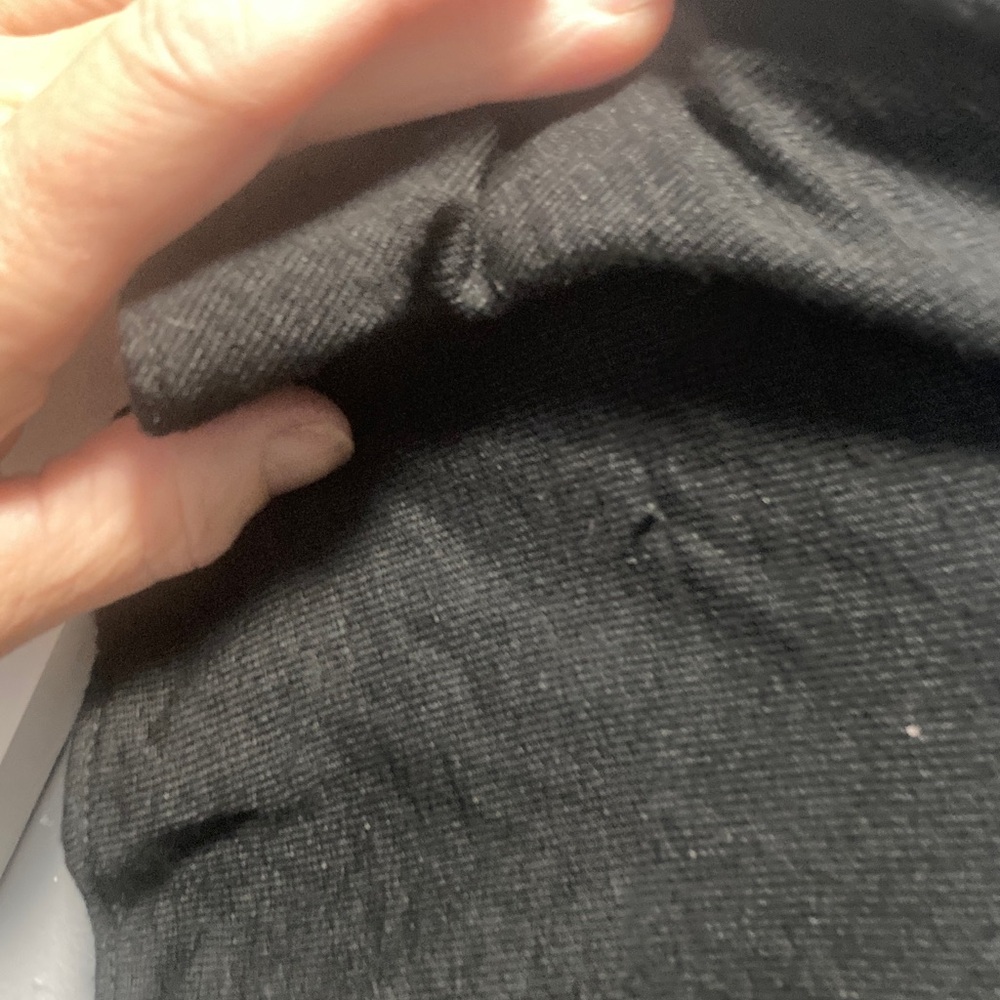 GAP Black Ruffle Sleeve Sweater - Picture 7 of 8